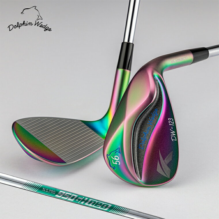 【限定品】 KASCO キャスコ 正規品 DOLPHIN ドルフィン ウェッジ レインボー ストレートネック NSPRO950GH neoスチールシャフト 2024新製品 「 DW-123 Rainbow 」 【当店在庫品】