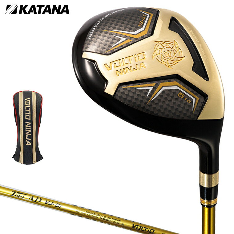 KATANA GOLF   VOLTIO NINJA TG-01 եå 2024 ꥸʥTOUR AD VJ-5Fܥ󥷥ե ڤб