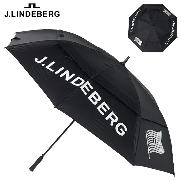 【11/27まで エントリー/抽選で最大100%ポイントバック】 J.LINDEBERG ジェイリンドバーグ 正規品 Barrie Umbrella アンブレラ 晴雨兼用 ジャンプ式 ゴルフ パラソル 傘 2025新製品 「 073-94805( GMAC13695 ) 」 【当店在庫品】