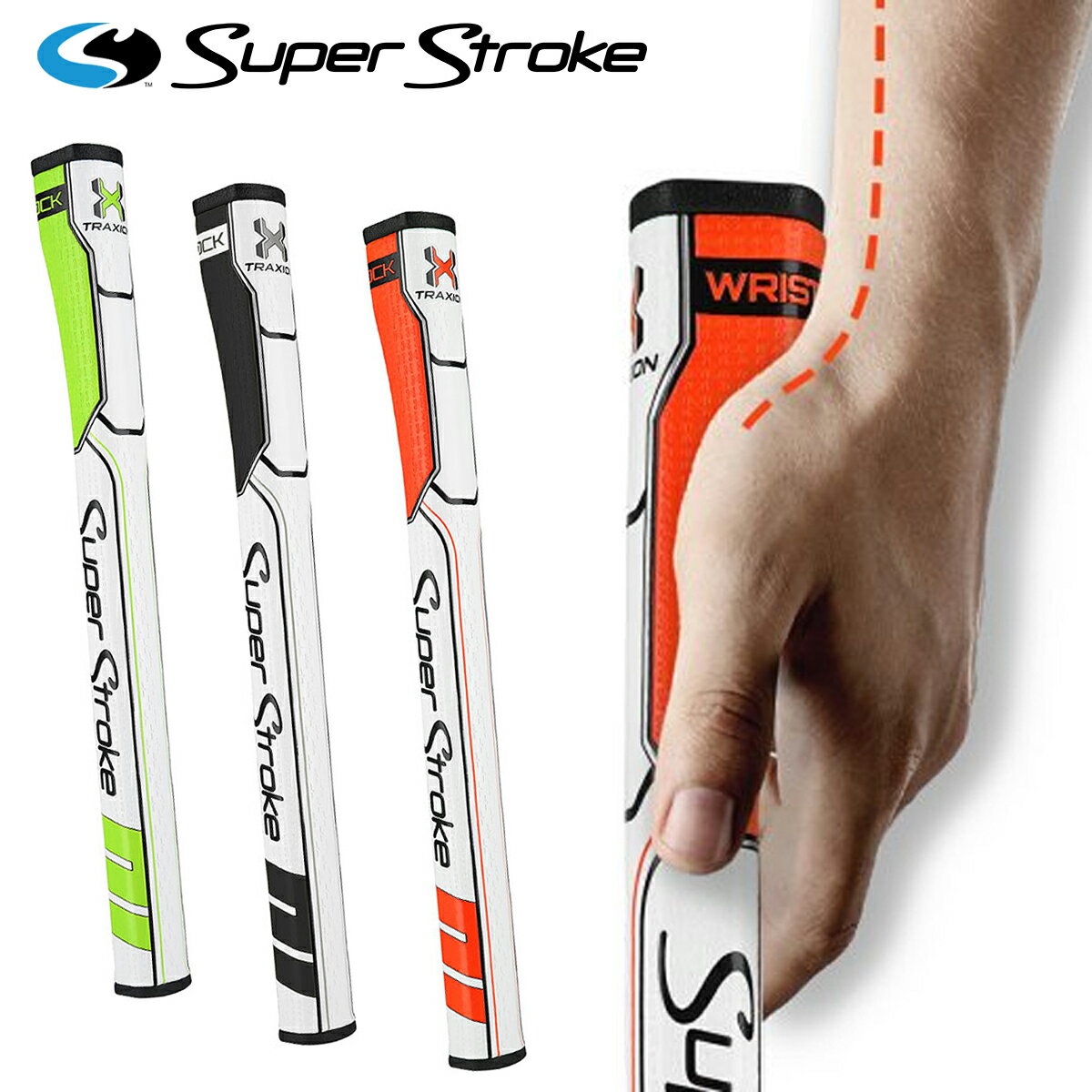 Golfit! ゴルフイット ライト 正規品 SuperStroke WRISTLOCK スーパーストローク リストロック パター用ゴルフグリップ 「 GR-239 」