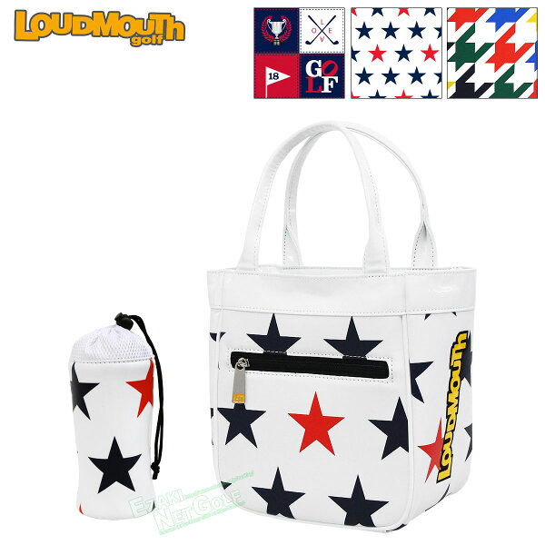 LOUDMOUTHGOLF(ラウドマウスゴルフ)日本正規品ペットボトルホルダー付きラウンドポーチ2020モデル「LM-RP000
