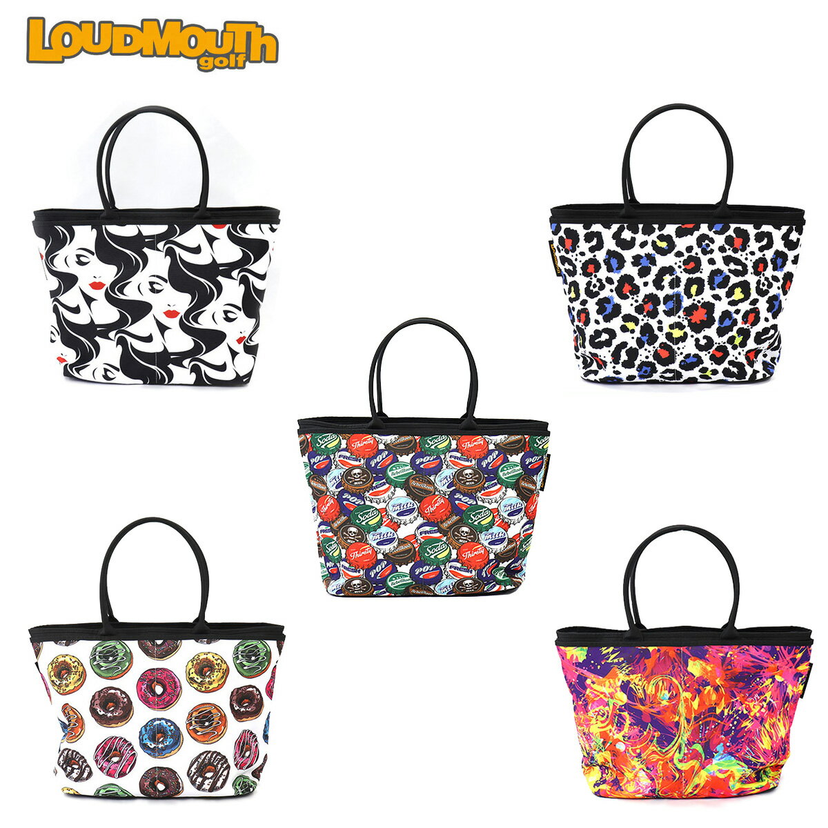 LOUDMOUTH GOLF ラウドマウス ゴルフ日本正規品 トートバッグ 2023モデル 「 LM-TB0008 (763-985) 」 【当店在庫品】