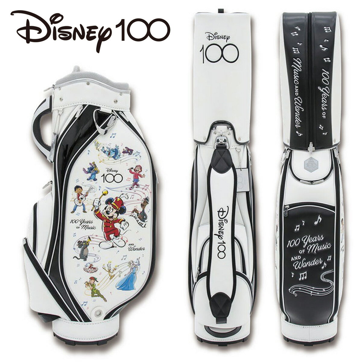【限定品】 Lynx リンクス 正規品 Disney100 ディズニー100 キャディバッグ 2023新製品 「 73220-400-000 」 【あす楽対応】のサムネイル