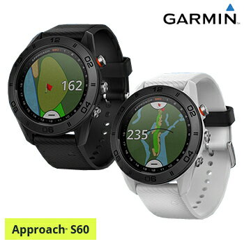 ガーミン（GARMIN）日本正規品高性能GPS距離測定器腕時計型GPSゴルフナビAPPROACH（アプローチ）　S60スタンダードモデル「010-01702」【あす楽対応】