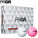 【【最大4400円OFFクーポン】】PRGR(プロギア)日本正規品 MEW SOFT DISTANCE (ニューソフトディスタンス) ゴルフボール1ダース(12個入)