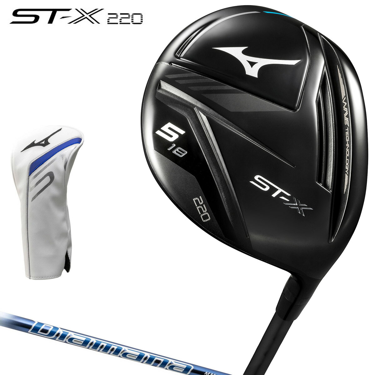 MIZUNO ߥ  ST-X 220 եå Diamana MM Fܥ󥷥ե  5KJTB49850M 