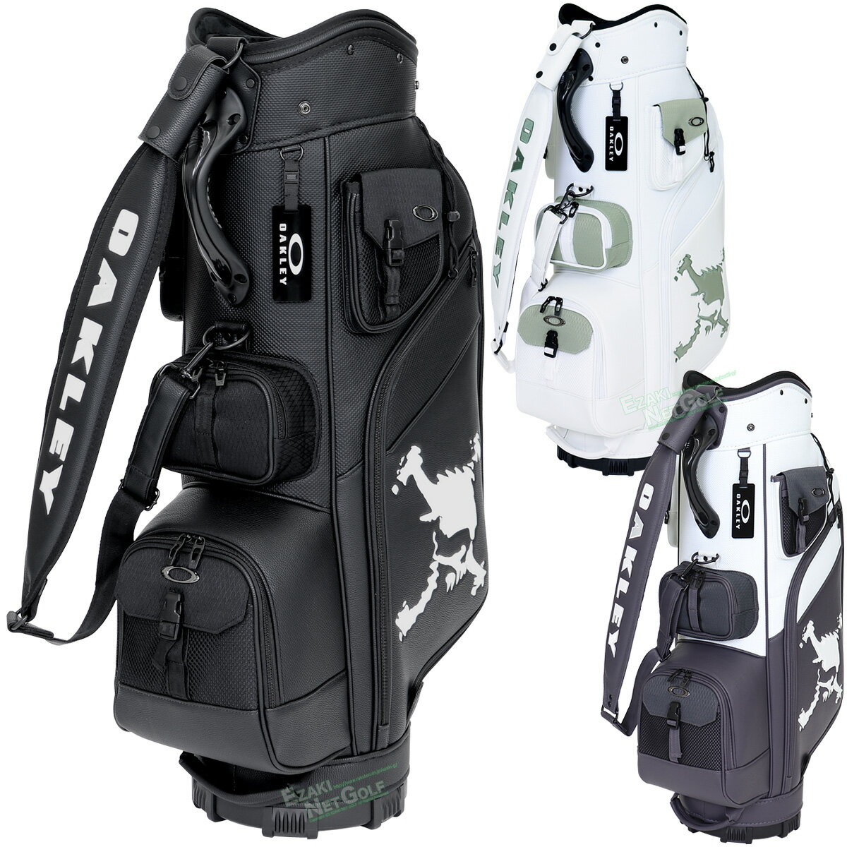 OAKLEY(オークリー)日本正規品 SKULL GOLF BAG 15.0 (スカル ゴルフ バッグ 15.0) 2021新製品 キャディバッグ 「FOS900645」 【あす楽対応】