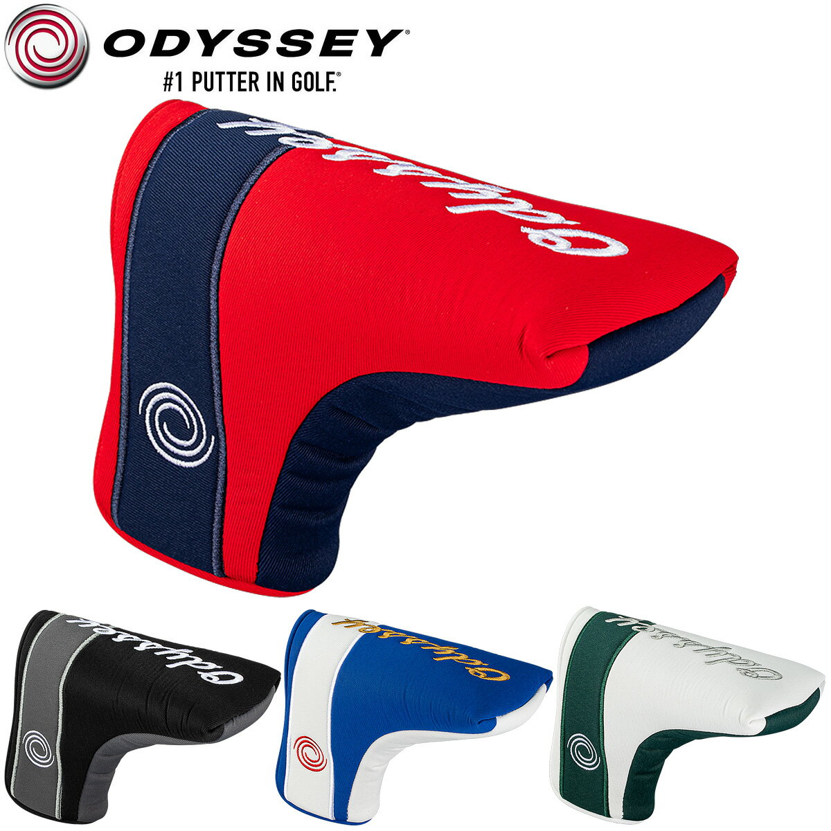 ODYSSEY オデッセイ 日本正規品 Casual Blade Putter Cover 24 JM ( カジュアル ブレード パターカバー 24JM ) 2024新製品 【あす楽対応】