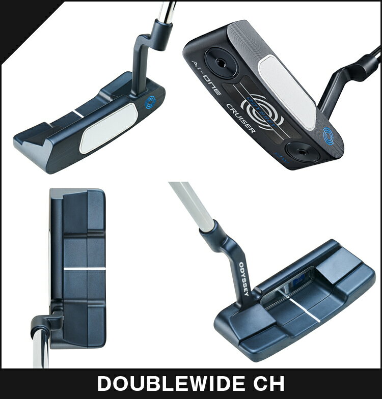 【11/18 エントリー/抽選で最大100%ポイントバック】 ODYSSEY オデッセイ 日本正規品 AI-ONE CRUISER エーアイワン クルーザー 中尺 パター 2024モデル ストロークラボSL140スチールシャフト 【当店在庫品】