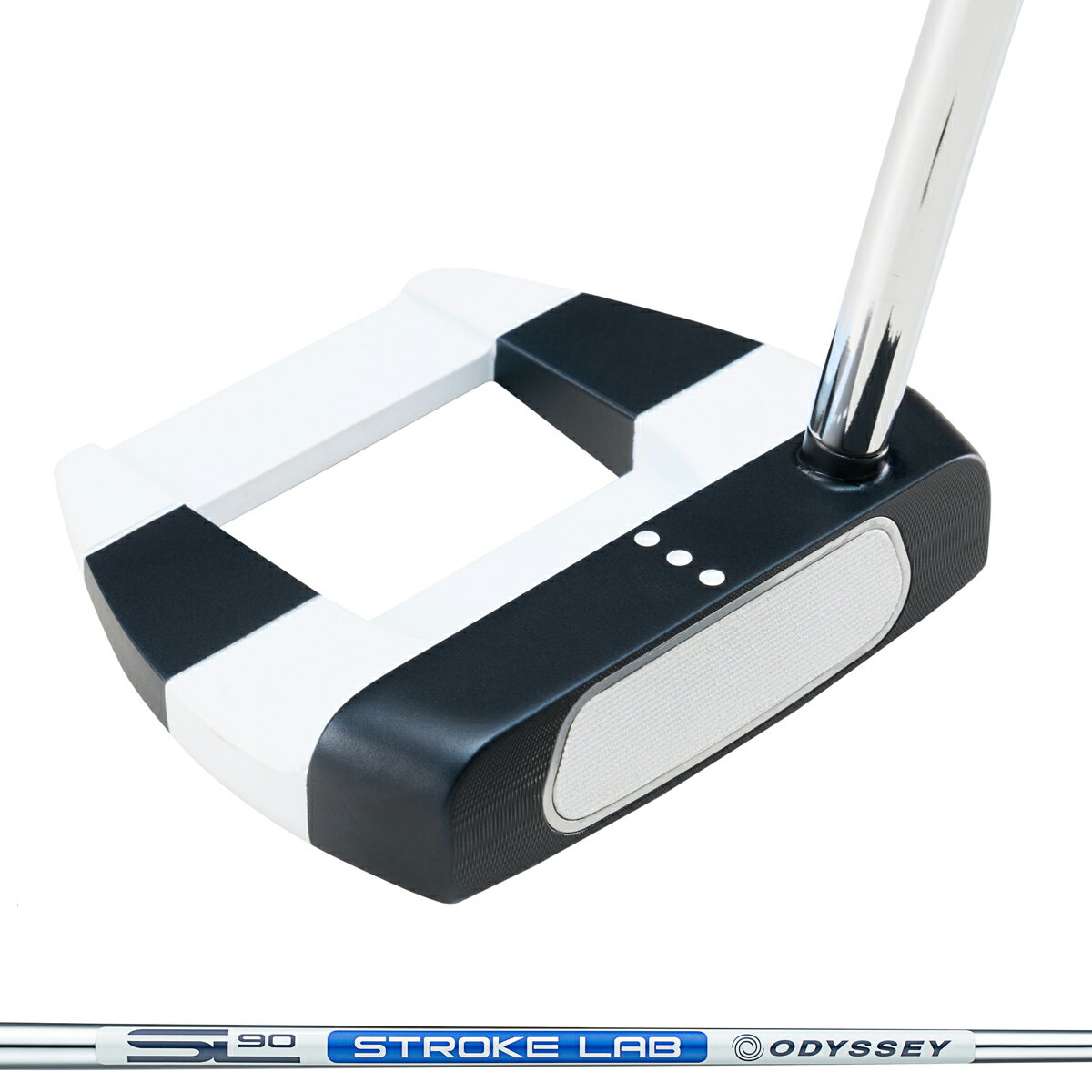 オデッセイ WHITE HOT VERSA ONE パター メンズ 右用 STROKE LABシャフト装着 33インチ 34インチ ODYSSEY 日本正規品 2023年モデル