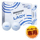 【おすすめオンネーム】 BRIDGESTONE GOLF(ブリヂストンゴルフ)日本正規品 LADY(レディ) レディス専用設計ゴルフボール3ダース(36個入り) その1