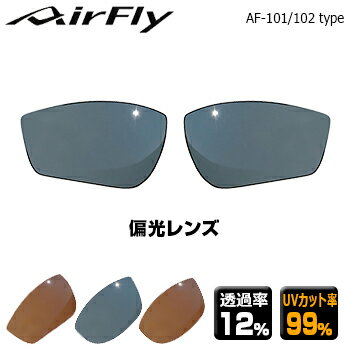 ZYGOSPEC (ジゴスペック) AirFly (エアフライ) スポーツサングラス AF-101 AF-102 専用スペアレンズ 偏光レンズ