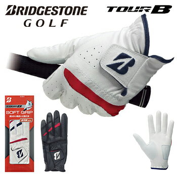 【5/9まで】最大5000円OFF GWクーポン BRIDGESTONE GOLF(ブリヂストンゴルフ)日本正規品 TOUR B SOFT GRIP (ソフトグリップ) メンズ ゴルフグローブ(左手用) 「GLG94J」 【あす楽対応】