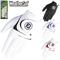 FOOTJOY フットジョイ 日本正規品 WeatherSof ウェザーソフ メンズ ゴルフグローブ...