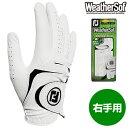 FOOTJOY(フットジョイ)日本正規品 WeatherSof(ウェザーソフ) メンズ ゴルフグローブ(右手用) 「FGWF8LH」 【あす楽対応】