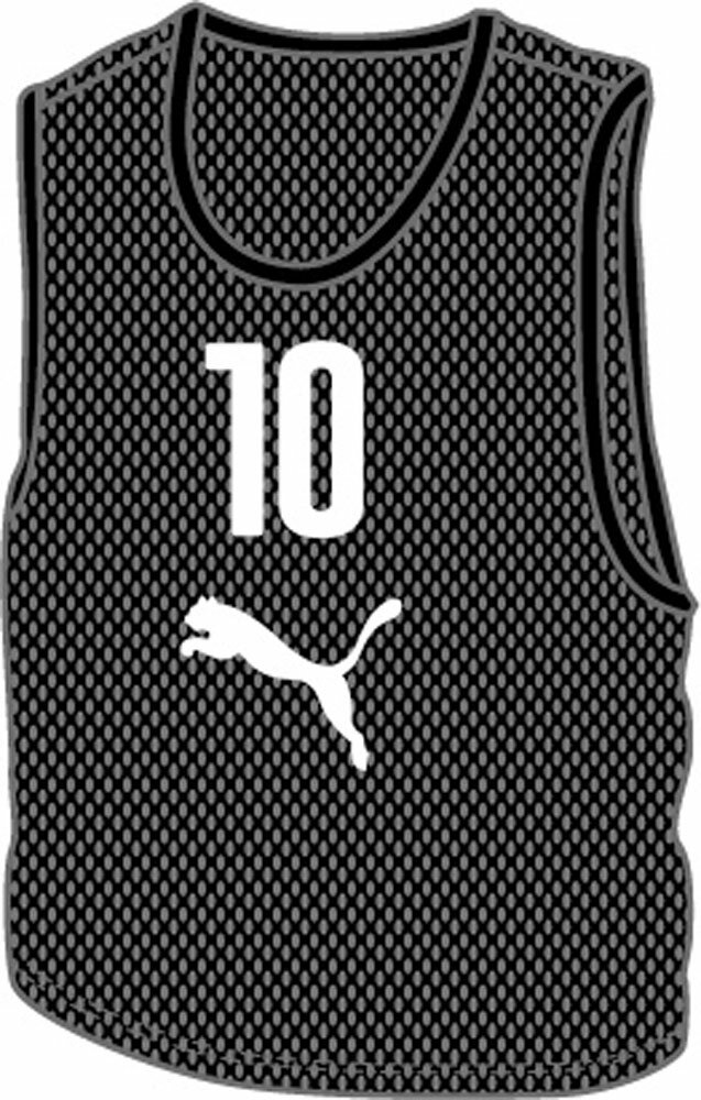 PUMA(プーマ) ビブスセット(10枚組) 01BLACK