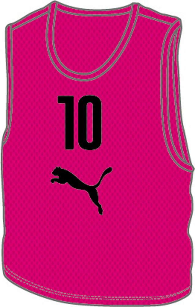 PUMA(プーマ) ビブスセット(10枚組) 05PINK GLO
