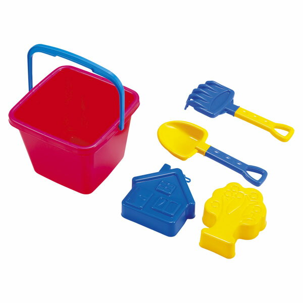 ●メーカー品番:ME-1088●サイズ(約):本体/縦20x横20x高さ16cm●重量:340g●セット内容:バケツ1、クマデ1、スコップ1、押し型2●材質:ポリエチレン