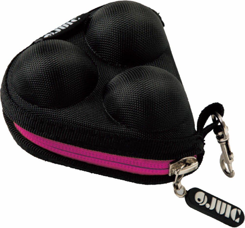 JUIC(ジュイック) ラージボール ハードケース(3個入れ) ピンク