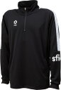 SFIDA(スフィーダ) BP ウォームアップハーフジップトップ JR BLK