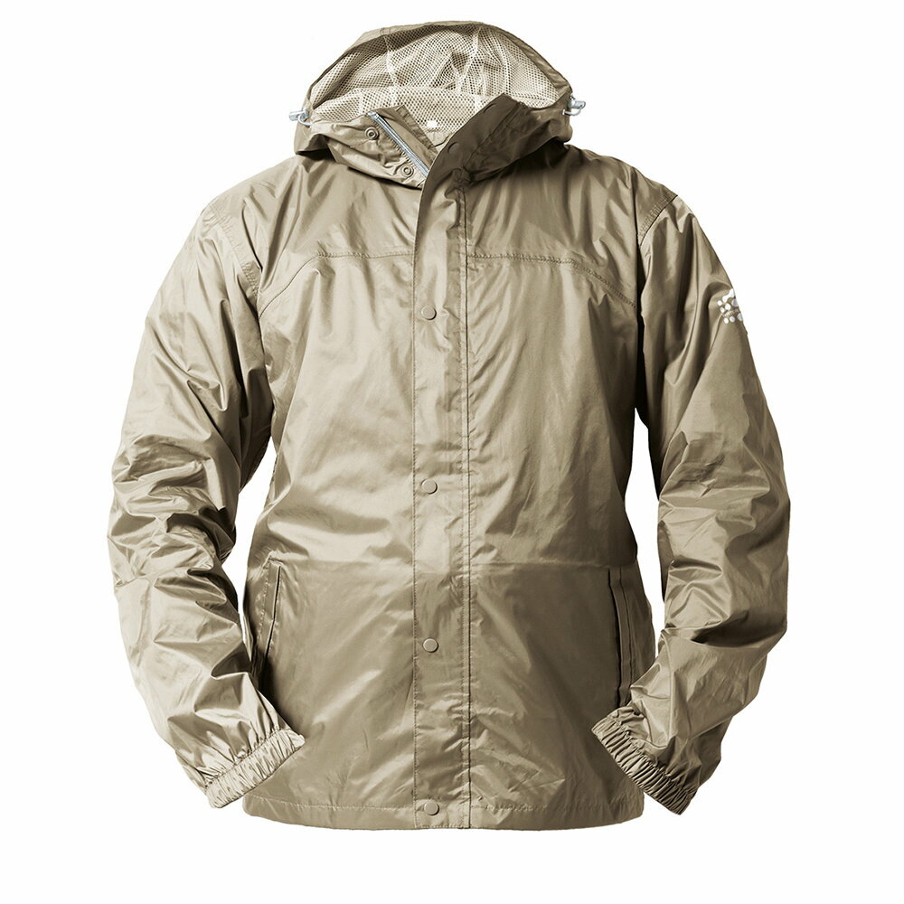 MAKKU(マック) アジャストマックライトバッグイン 上下セット カーキ×チャコール mku-as7600-khaki