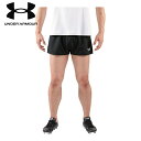 UNDER ARMOUR(アンダーアーマー) UA TS ラグビー プラクティス ショートパンツ BLK/WHT 1295619 【マルチスポーツ トレーニング...