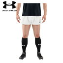 UNDER ARMOUR(アンダーアーマー) UA TS ラグビー プラクティス ショートパンツ WHT/BLK 1295619 【マルチスポーツ トレーニング...