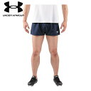 UNDER ARMOUR(アンダーアーマー) UA TS ラグビー プラクティス ショートパンツ MDN/WHT 1295619 【マルチスポーツ トレーニングウェア】