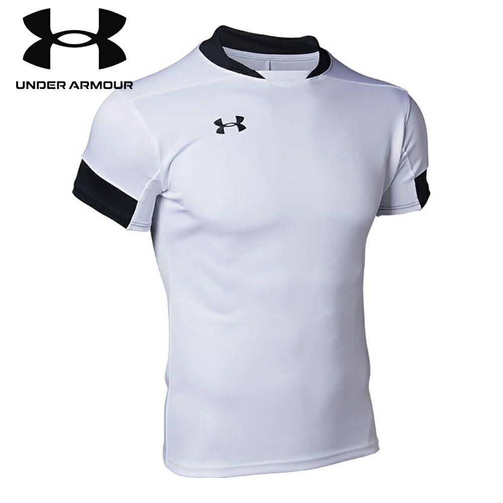 UNDER ARMOUR(アンダーアーマー) UAチーム ラグビー プラクティス ショートスリーブ WHT 1365028 【マルチスポーツ Tシャツ】 1