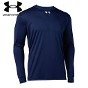 UNDER ARMOUR(アンダーアーマー) UAチーム ロングスリーブ シャツ MN NV/ 1375590 【マルチスポーツ Tシャツ】