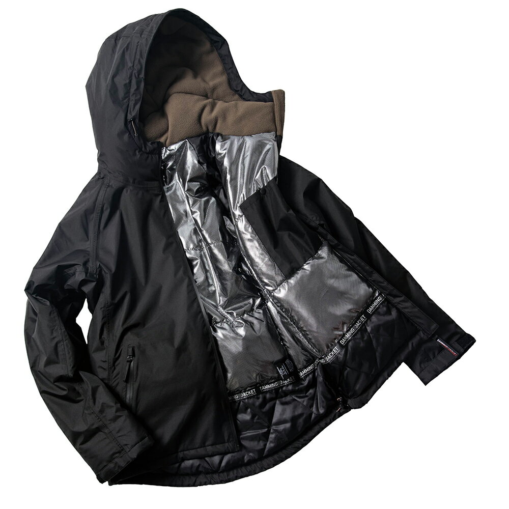 MAKKU(マック) ダミングジャケット ブラック mku-as3750-black