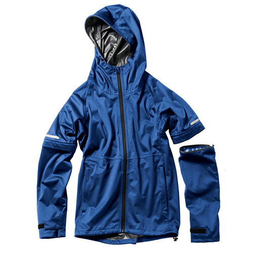 Makku(マック) エラスティコニットレインジャケット ブルー mku-as830-blue Makku(マック) エラスティコニットレインジャケット ブルー mku-as830-blue