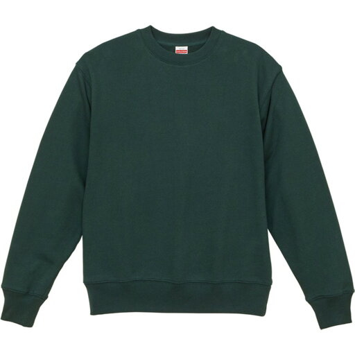 UnitedAthle(ユナイテッドアスレ) 12.7ozHWクルーネックスウェットウラパイル フォレストグリーン UnitedAthle(ユナイテッドアスレ) 12.7ozHWクルーネックスウェットウラパイル フォレストグリーン
