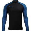 KELME(ケレメ) トレーニングプルオーバージャケット BK/ネオンブルー