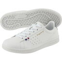 le coq sportif（ルコック） ラ ローラン LA ROLAND SL 合成皮革 ホワイト／グレー