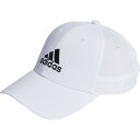 adidas(アディダス) BBL エンボスキャップ WHT/BLK