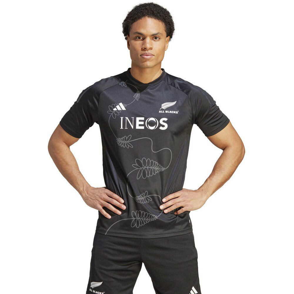 adidas（アディダス） M RUGBY ALL BLACKS RWC パフォーマンス Tシャツ BLK 2