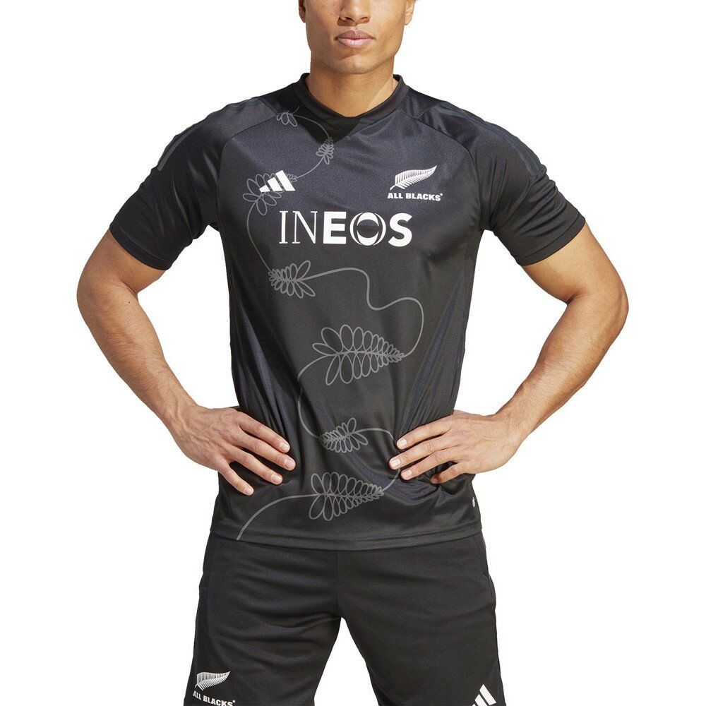 adidas（アディダス） M RUGBY ALL BLACKS RWC パフォーマンス Tシャツ BLK 3