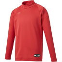 デサント(DESCENTE) ジュニアハイネック長袖アンダーシャツ レッド(4)