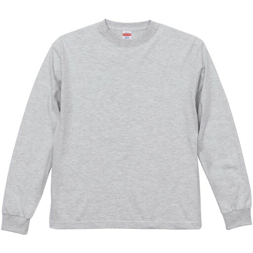 UnitedAthle(ユナイテッドアスレ) 6.2オンスロングスリーブTシャツ(1.6インチリブ) アッシュ UnitedAthle(ユナイテッドアスレ) 6.2オンスロングスリーブTシャツ(1.6インチリブ) アッシュ