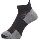 C3fit(シースリーフィット) ユニセックス ベンチレーティング ライト ショート ソックス BLACK(4)
