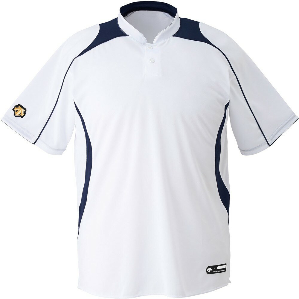 デサント ジュニア 野球 2ボタンベースボールシャツ