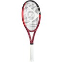 ダンロップ DUNLOP(ダンロップ) テニス 硬式テニスラケット 24CX400(フレームのみ)DS22406 G1 レッド×ブラック