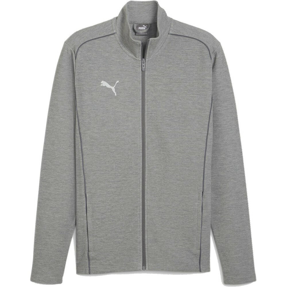 プーマ teamFINAL カジュアル フーデッド ジャケット ミディアム グレー ヘザー