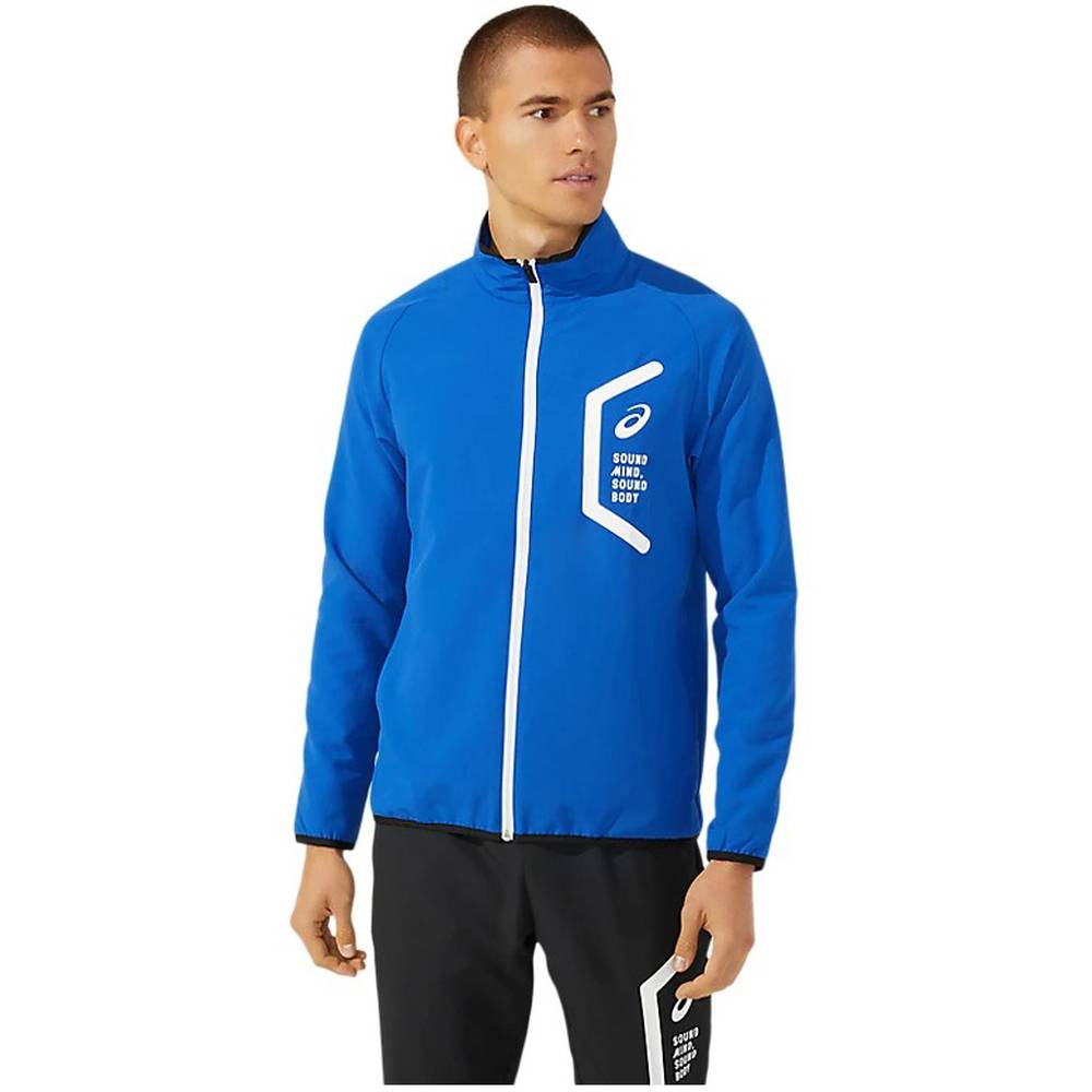 アシックス ASICS 2031E052 TEAM HEX DRY CROSS JACKET アシックスブルー