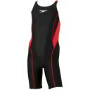 スピード FLEXZEROIIJUNIOROPENBACKKNEESKIN レッド×ブラック