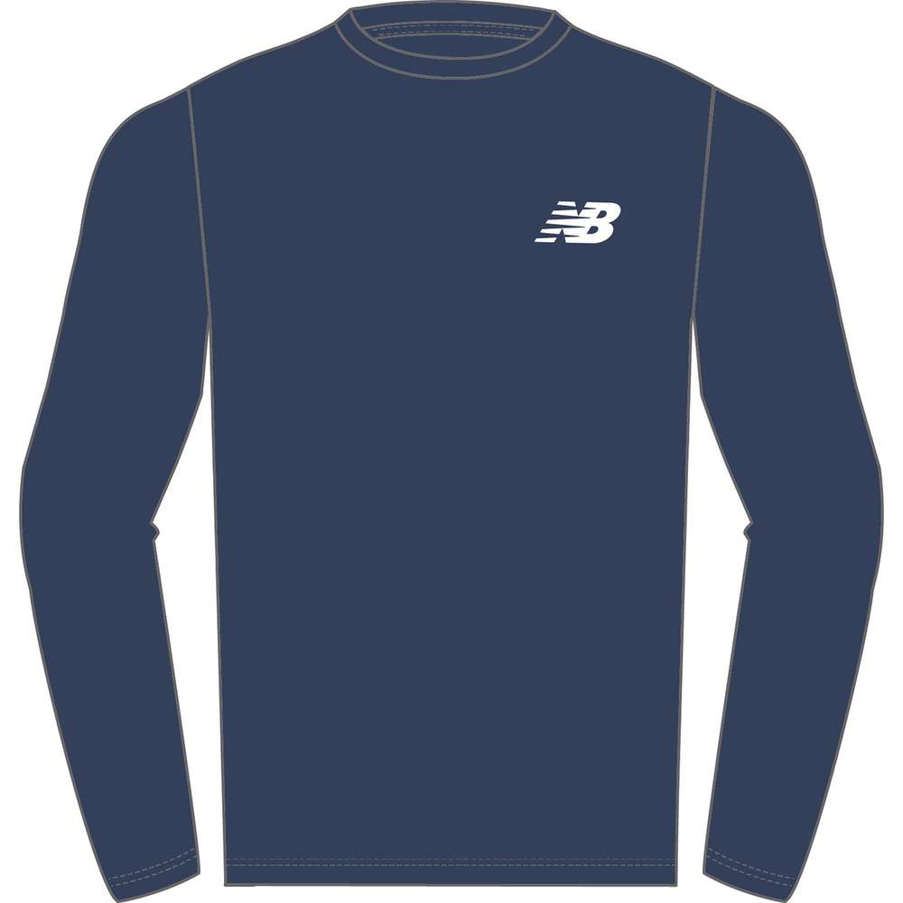 ニューバランス 53トレーニングロングスリーブシャツ ネイビー