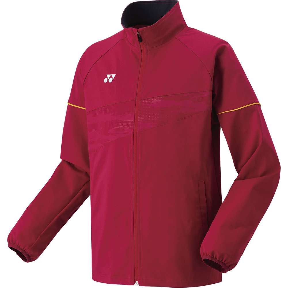 ヨネックス ジュニアニットウォームアップシャツ ワインレッド