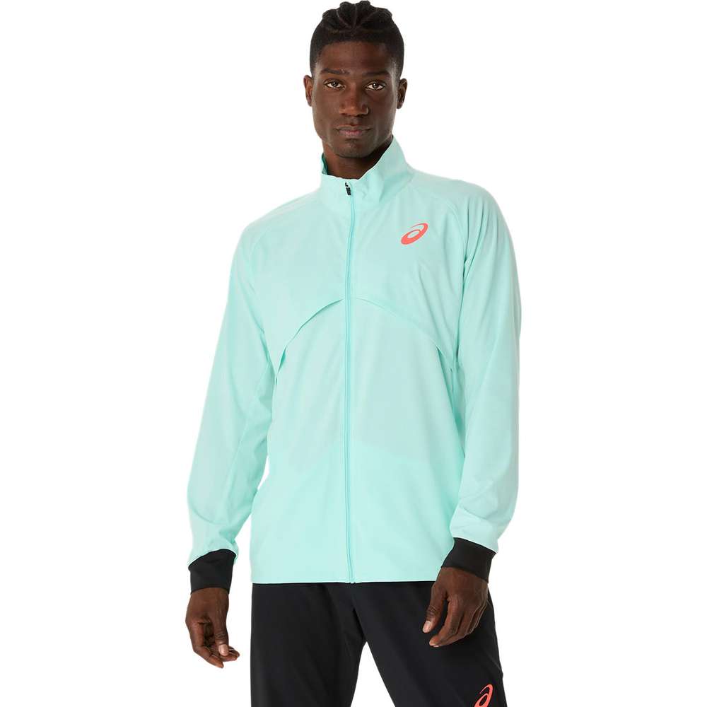 アシックス ASICS 2091A752 HYBRID STRETCH WOVEN JACKET ILLUMINATE MINT