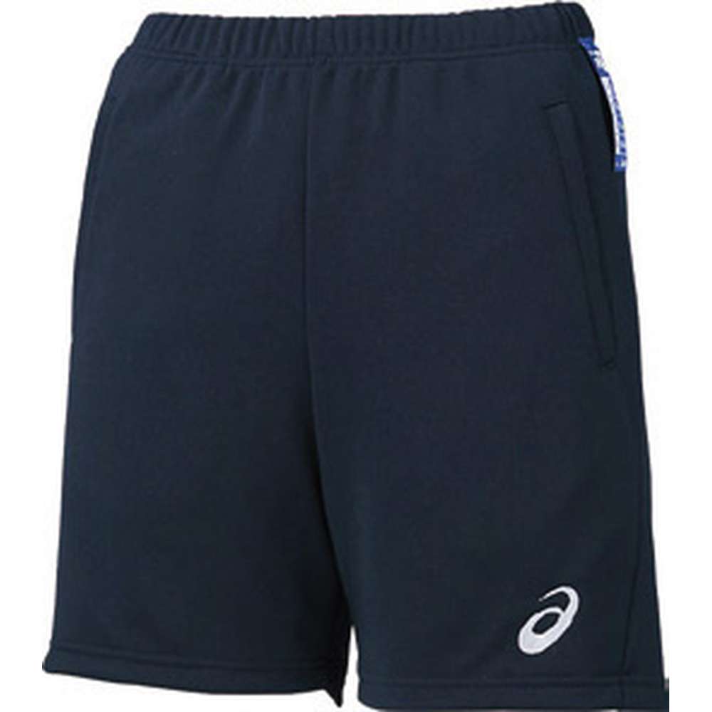 アシックス ASICS 2052A308 ウィメンズドライプラクティスクォーターパン ネイビーXホワイト